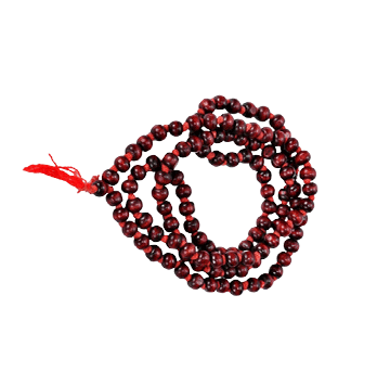 Red Sandalwood Rosary (Lal Chandan Mala)